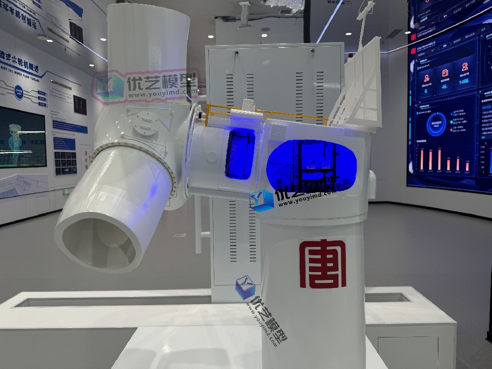 湖南省優藝模型——半直驅風力發電機模型